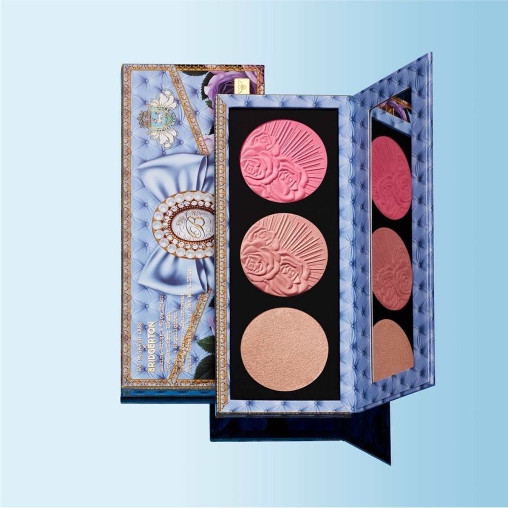 Pat McGrath x Bridgerton Divine Blush & Glow Trio: Love at First Blush NEW